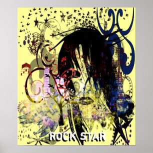 Poster Mode Diva tourbillonné