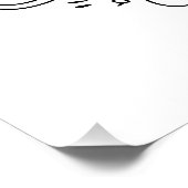 Poster Mode école : ON ! , Conception Vintage (Coin)