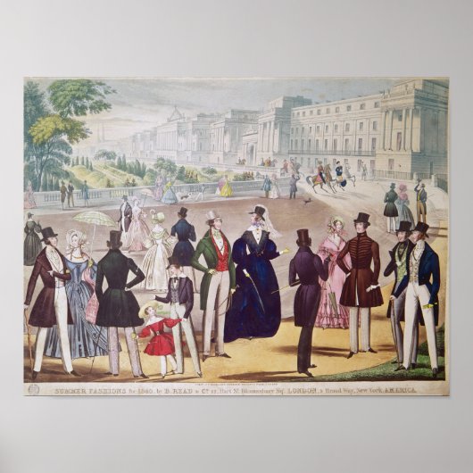 Poster Mode été 1840 (Devant)