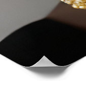 Poster Mode Exotique or africain Black bijoux femme (Coin)