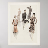 Poster Mode féminine (Devant)