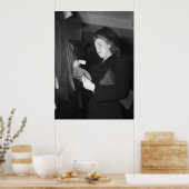 Poster Mode féminine, années 1940 (Cuisine)