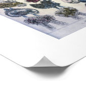 Poster Mode féminine vintage des années 1800 (Coin)