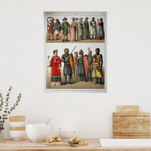 Poster Mode française (Cuisine)