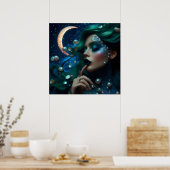 Poster Mode glamour luxe imaginaire photo conte de fées (Cuisine)