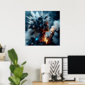 Poster Mode glamour luxe imaginaire photo conte de fées (Bureau à domicile)