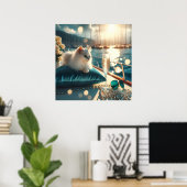 Poster Mode glamour mode mode mode de vie de luxe (Bureau à domicile)