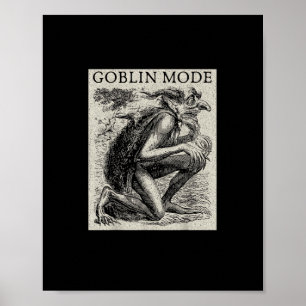 Poster Mode Gobelin Goblincore Fairycore Grunge Médiéval