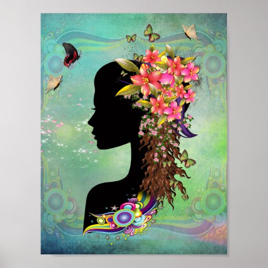 Poster Mode Imaginaire pour dames (Devant)