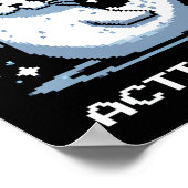 Poster Mode Jointure Activé Pixel Art Jointure Style Rétr (Coin)