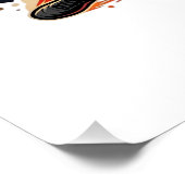 Poster Mode Jordan Objectif Squelette Nations Attaquant D (Coin)