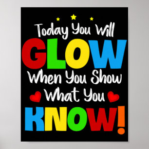 Poster Mode Jour D'Essai Sur Les Idées D'Essai Des Enseig