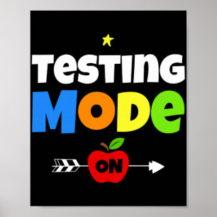 Poster Mode Jour D'Essai Sur Les Idées D'Essai Des Enseig