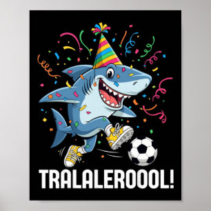 Poster Mode Marqueur de But Mème de Football d'Anniversai
