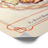 Poster Mode moderne de service des plats, de Mme Beaton (Coin)