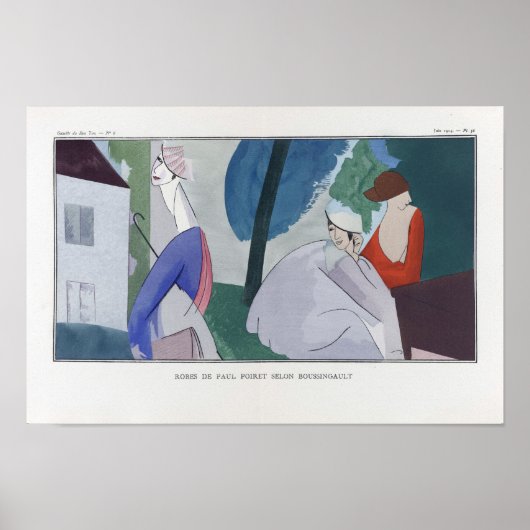 Poster Mode parisienne, 1914 (Devant)