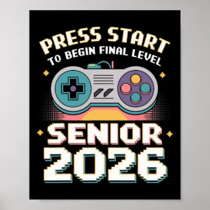 Poster Mode Senior 2026 Joueur Appuyez sur Démarrer Nivea