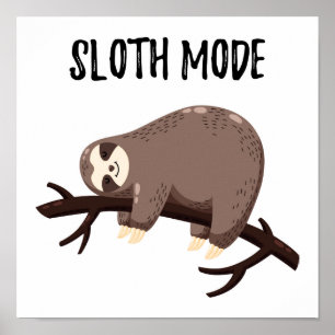 Poster Mode Sloth