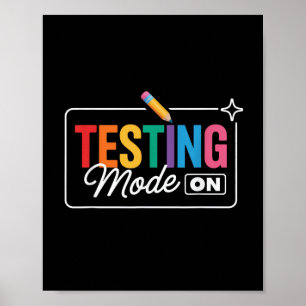 Poster Mode Test le jour de test