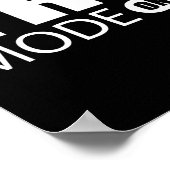 Poster Mode Trt activé (Coin)