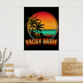POSTER MODE VACANCES (Cuisine)