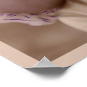 Poster Mode Vintage "Dame rose" (Coin)