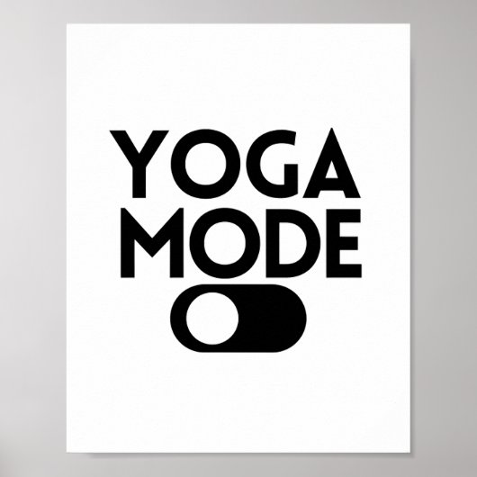 Poster Mode Yoga (Devant)