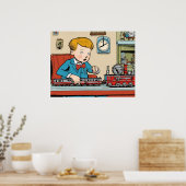 Poster Model Trains - Jouets pour enfants (Cuisine)