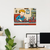 Poster Model Trains - Jouets pour enfants (Bureau à domicile)