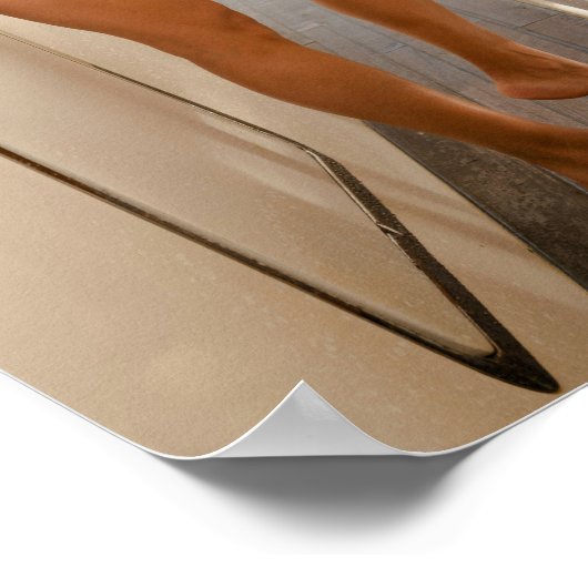 Poster Model Wearing A Black Bikini (Coin)