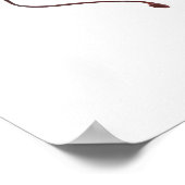 Poster Modèle 3d du système reproducteur féminin (Coin)