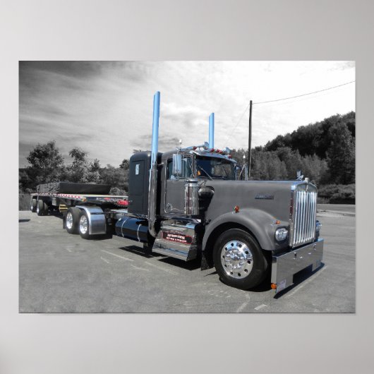 Poster Modèle A de Kenworth de Lang (Devant)