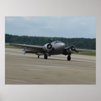 Poster Modèle Beechcraft 18/UC-45 Expéditeur.
