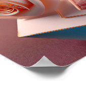 Poster Modèle d'affiche d'art (Matte / Carré) (Coin)