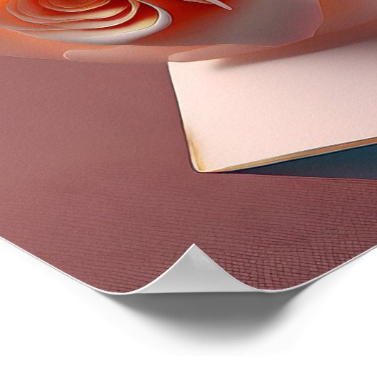 Poster Modèle d'affiche d'art (Matte / Horizontal) (Coin)