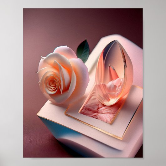 Poster Modèle d'affiche d'art (Matte / Vertical) (Devant)