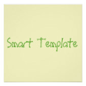 Poster Modèle d'affiche Modèle intelligent (Devant)