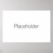 Poster Modèle d'affiche paysager (Devant)