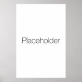 Poster Modèle d'affiche Portrait (Devant)