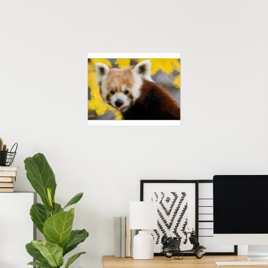 Poster Modèle d'affiches (Bureau à domicile)