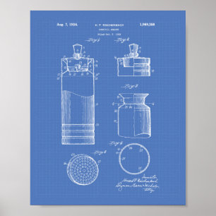 Poster Modèle d'art de brevet du dispositif trembleur de