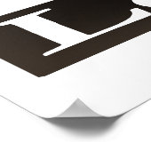 Poster Modèle de conception des signes de homard (Coin)