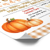 Poster Modèle de flyer modifiable de concours de chili en (Coin)