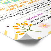 Poster Modèle de flyer modifiable pour collecte de fonds (Coin)