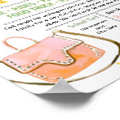 Poster Modèle de flyer modifiable pour un bingo de sacs d (Coin)