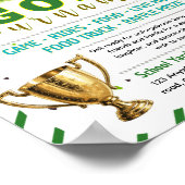 Poster Modèle de flyer modifiable pour un tournoi de golf (Coin)
