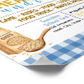 Poster Modèle de flyer modifiable pour une collecte de fl (Coin)