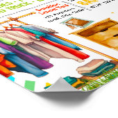 Poster Modèle de flyer modifiable pour une vente de garag (Coin)