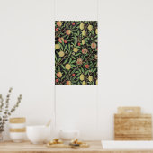 Poster Modèle de fruits de William Morris (1862) (Cuisine)