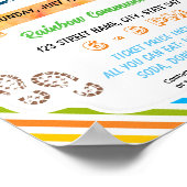 Poster Modèle de gâteau musical Cake walk (Coin)